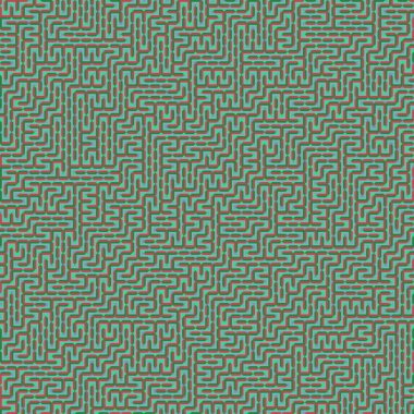 Color Rhombus tile tessellation pattern illustration