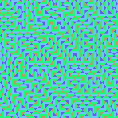 Color Rhombus tile tessellation pattern illustration