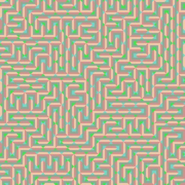 Color Rhombus tile tessellation pattern illustration