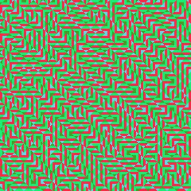 Color Rhombus tile tessellation pattern illustration