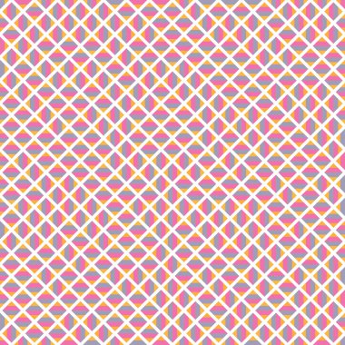 Color Rhombus tile tessellation pattern illustration