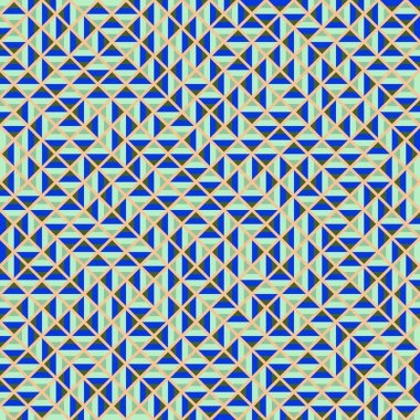 Color Rhombus tile tessellation pattern illustration