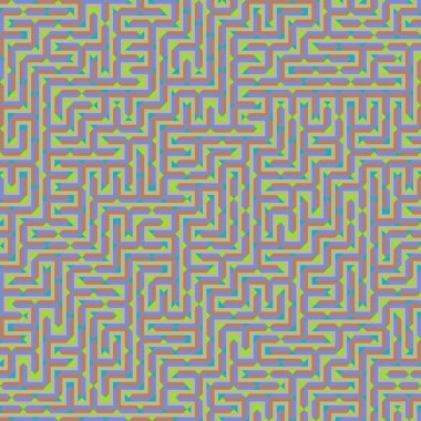 Color Rhombus tile tessellation pattern illustration