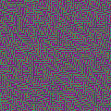 Color Rhombus tile tessellation pattern illustration