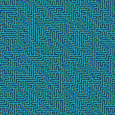 Color Rhombus tile tessellation pattern illustration