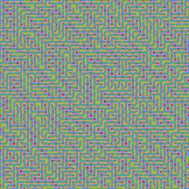 Color Rhombus tile tessellation pattern illustration