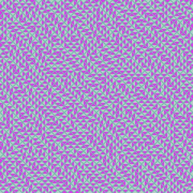 Color Rhombus tile tessellation pattern illustration