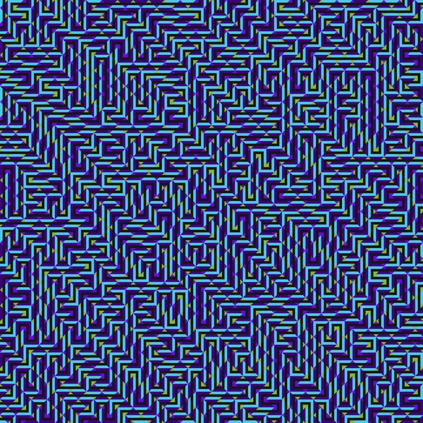 Color Rhombus Tile Tessellation Pattern Illustration — Stockový vektor