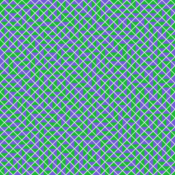 Color Rhombus Tile Tessellation Pattern Illustration — ストックベクタ