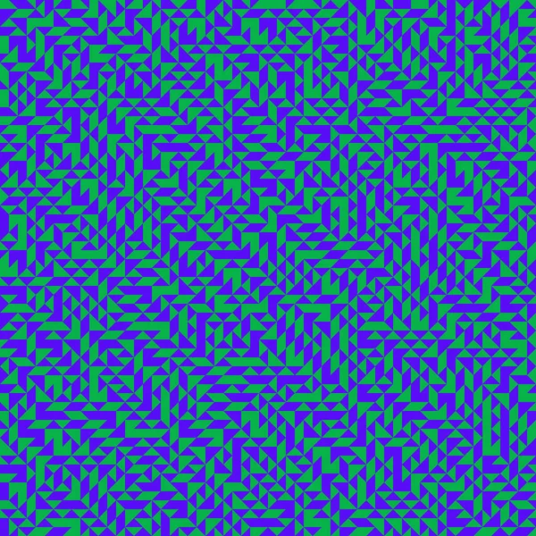 Color Rhombus tile tessellation pattern illustration