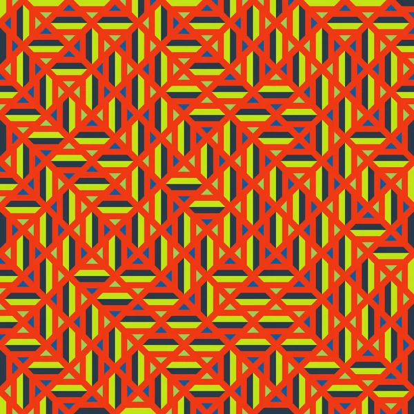 Color Rhombus Tile Tessellation Pattern Illustration — Wektor stockowy