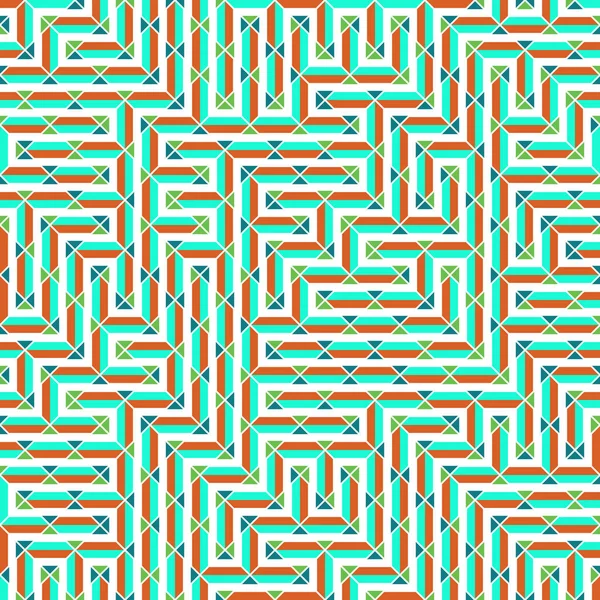 Color Rhombus Tile Tessellation Pattern Illustration — Stockvektor