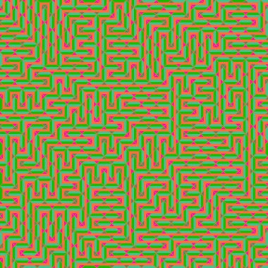 Color Rhombus tile tessellation pattern illustration