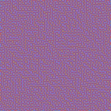 Color Rhombus tile tessellation pattern illustration