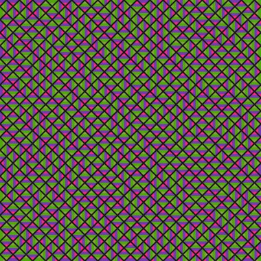 Color Rhombus tile tessellation pattern illustration