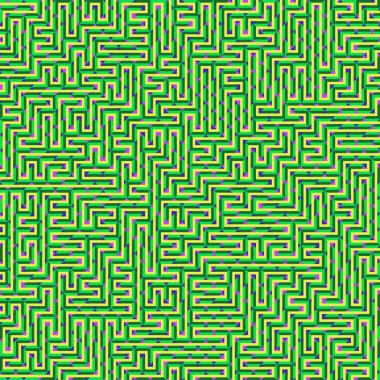 Color Rhombus tile tessellation pattern illustration