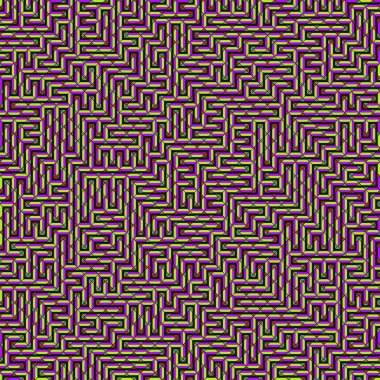 Color Rhombus tile tessellation pattern illustration