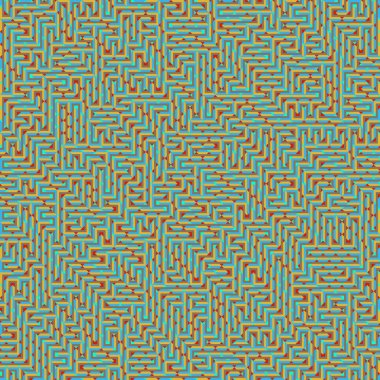 Color Rhombus tile tessellation pattern illustration