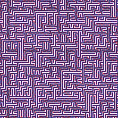 Color Rhombus tile tessellation pattern illustration