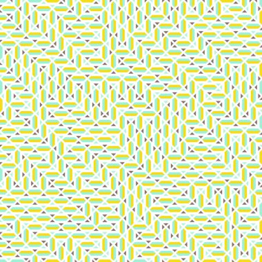 Color Rhombus tile tessellation pattern illustration