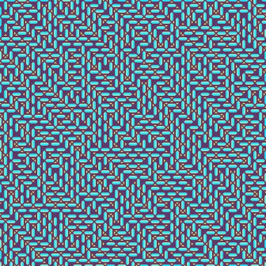 Color Rhombus tile tessellation pattern illustration