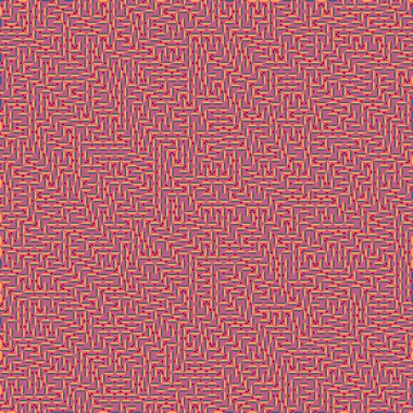 Color Rhombus tile tessellation pattern illustration