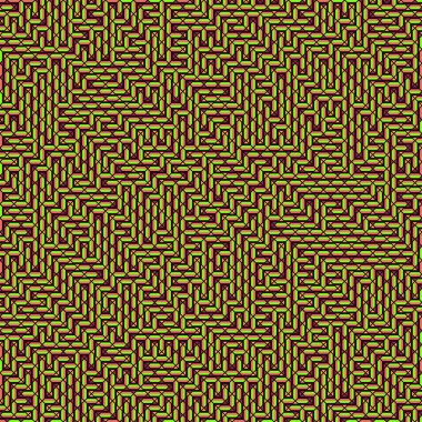 Color Rhombus tile tessellation pattern illustration