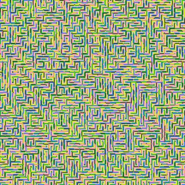 Color Rhombus tile tessellation pattern illustration