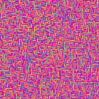 Color Rhombus tile tessellation pattern illustration