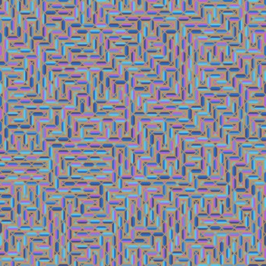 Color Rhombus tile tessellation pattern illustration