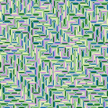 Color Rhombus tile tessellation pattern illustration