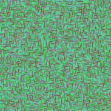 Color Rhombus tile tessellation pattern illustration