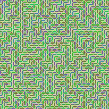 Color Rhombus tile tessellation pattern illustration