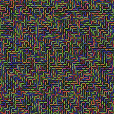 Color Rhombus tile tessellation pattern illustration