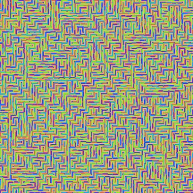 Color Rhombus tile tessellation pattern illustration