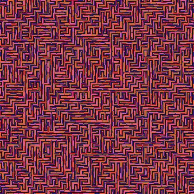 Color Rhombus tile tessellation pattern illustration