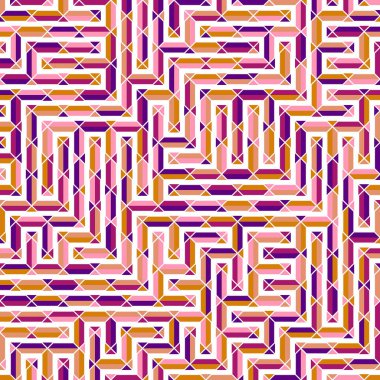 Color Rhombus tile tessellation pattern illustration