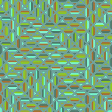 Color Rhombus tile tessellation pattern illustration