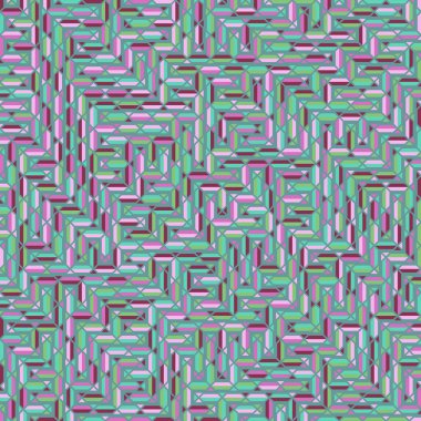 Color Rhombus tile tessellation pattern illustration