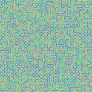 Color Rhombus tile tessellation pattern illustration