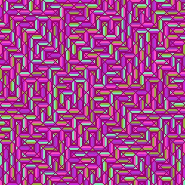 Color Rhombus tile tessellation pattern illustration