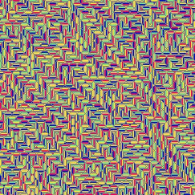 Color Rhombus tile tessellation pattern illustration