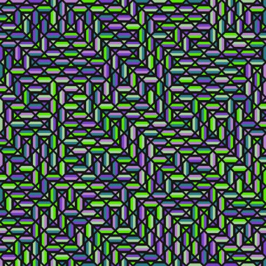 Color Rhombus tile tessellation pattern illustration