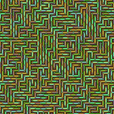 Color Rhombus tile tessellation pattern illustration