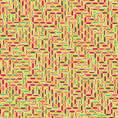 Color Rhombus tile tessellation pattern illustration