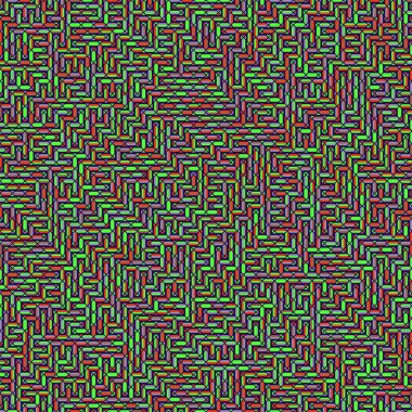 Color Rhombus tile tessellation pattern illustration