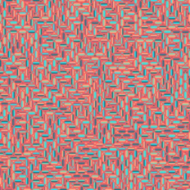 Color Rhombus tile tessellation pattern illustration