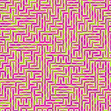 Color Rhombus tile tessellation pattern illustration