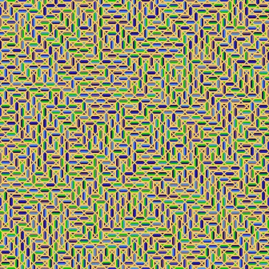 Color Rhombus tile tessellation pattern illustration