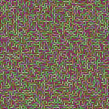 Color Rhombus tile tessellation pattern illustration